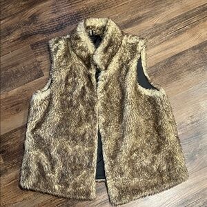 Forever 21 Plush Brown Vest